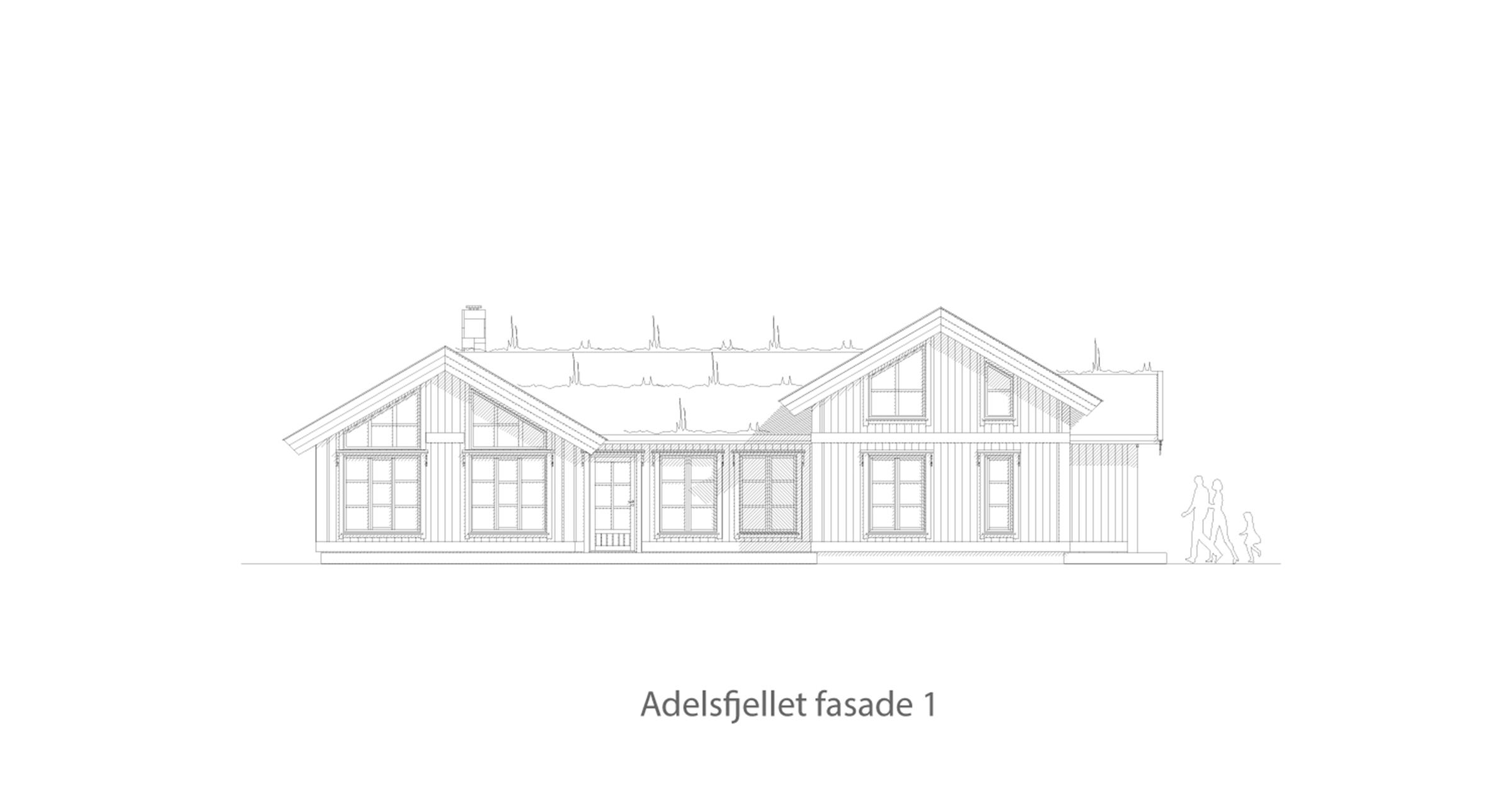 Adelsfjellet fasade 1