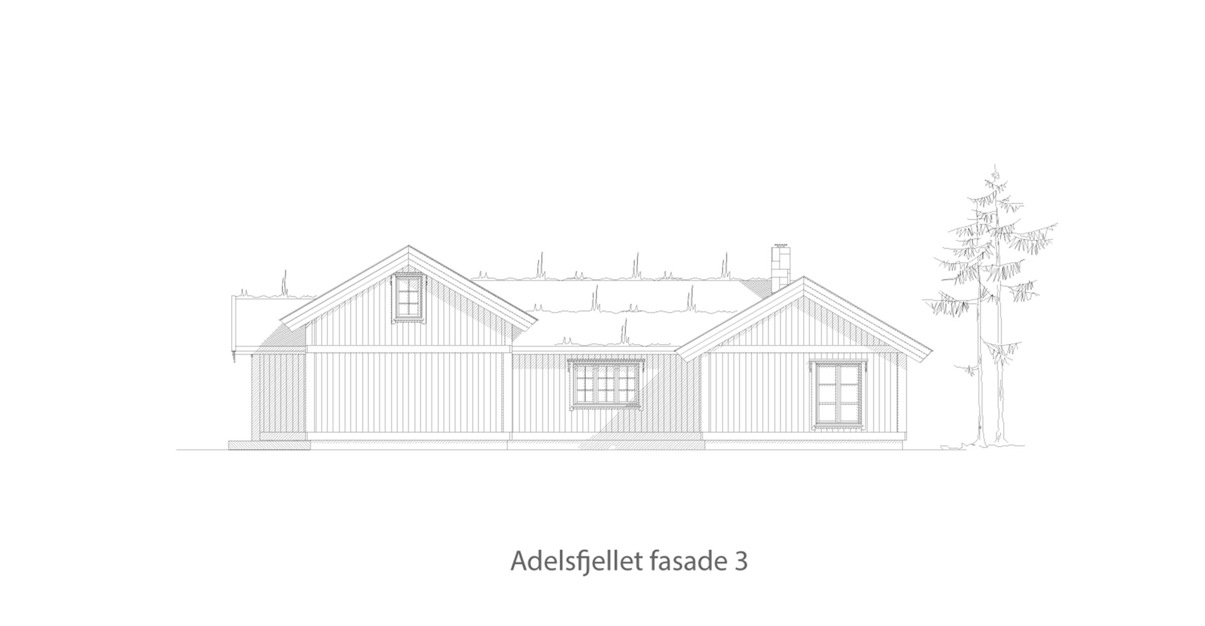 Adelsfjellet fasade 3