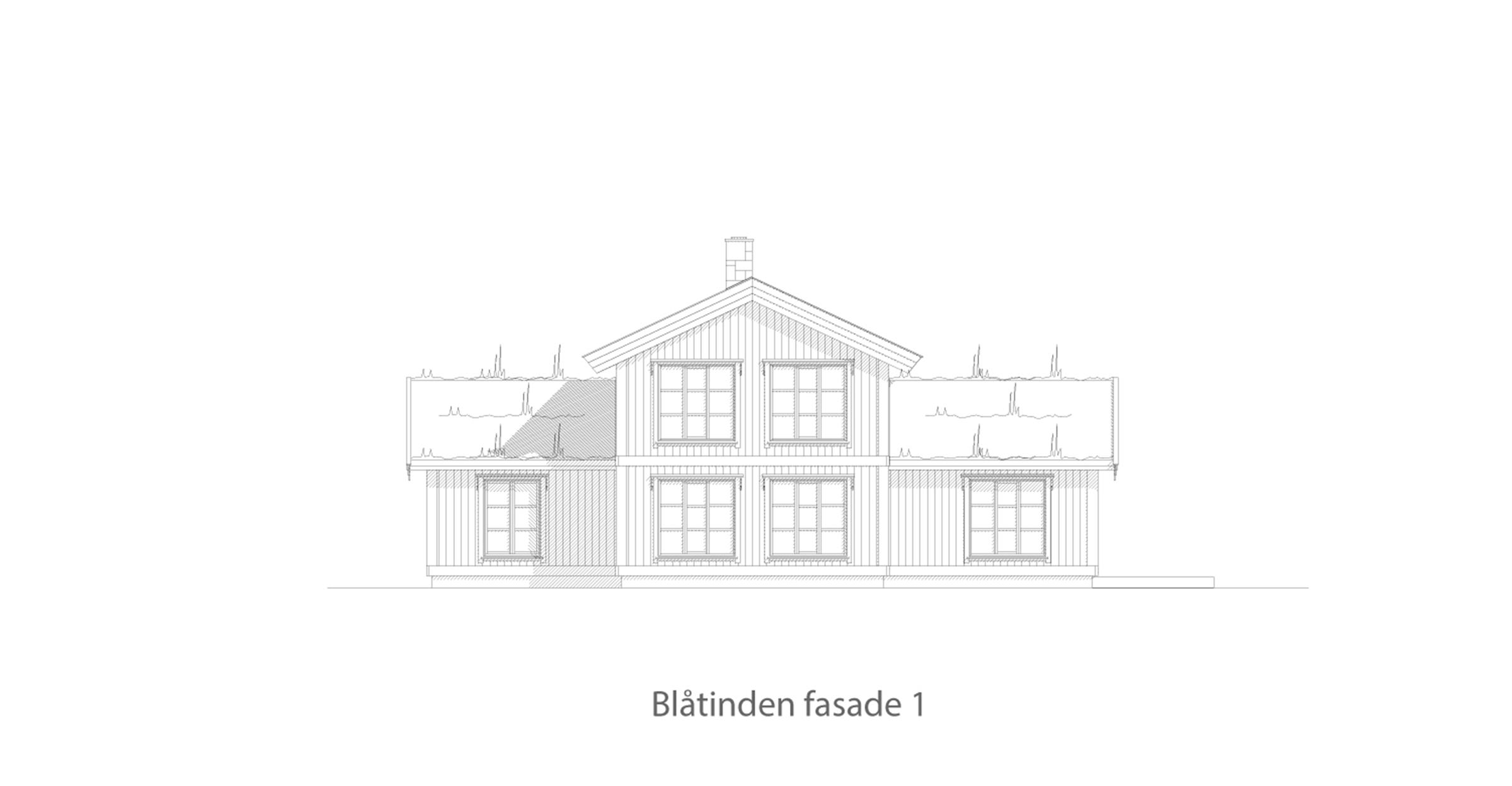 Blåtinden fasade 1