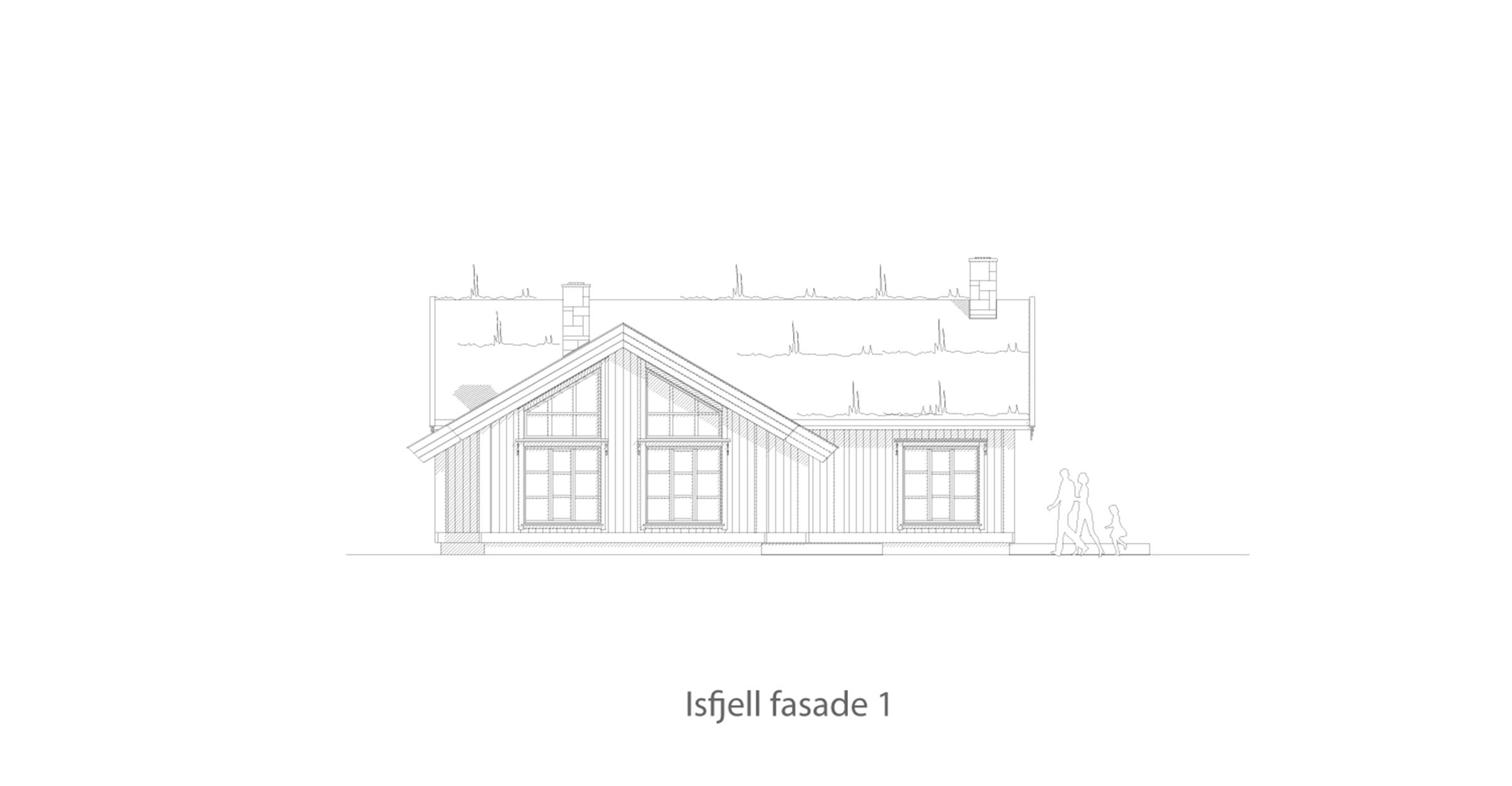 Isfjell fasade 1