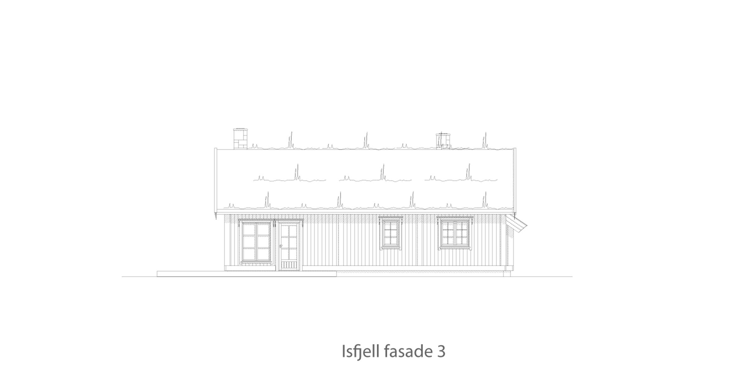 Isfjell fasade 3