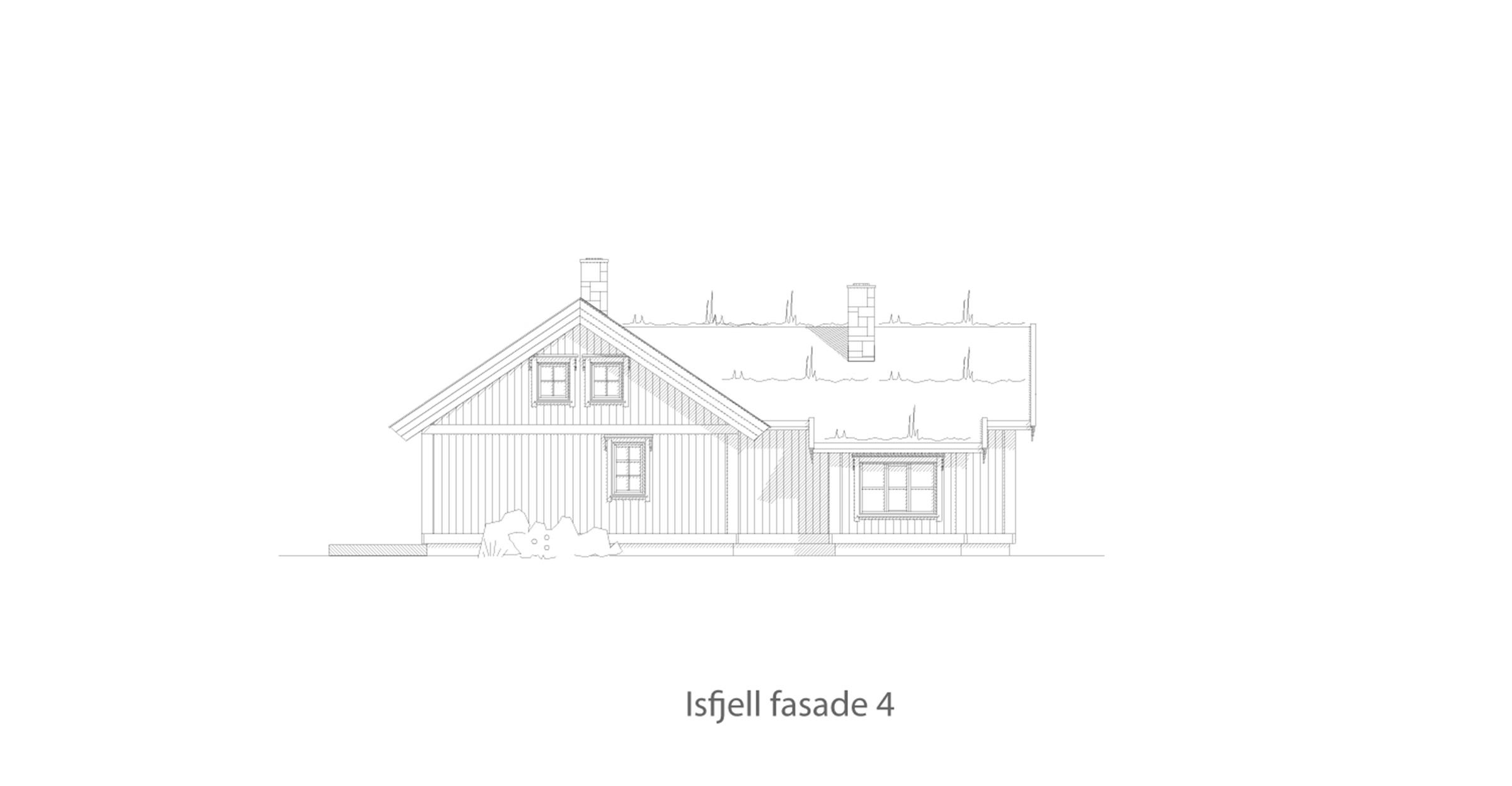 Isfjell fasade 4