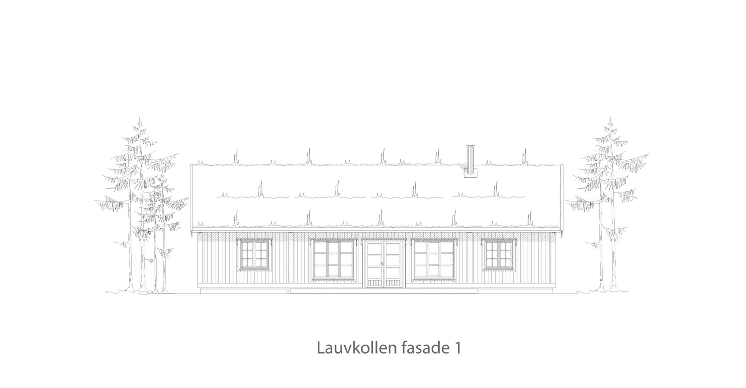 Lauvkollen fasade 1