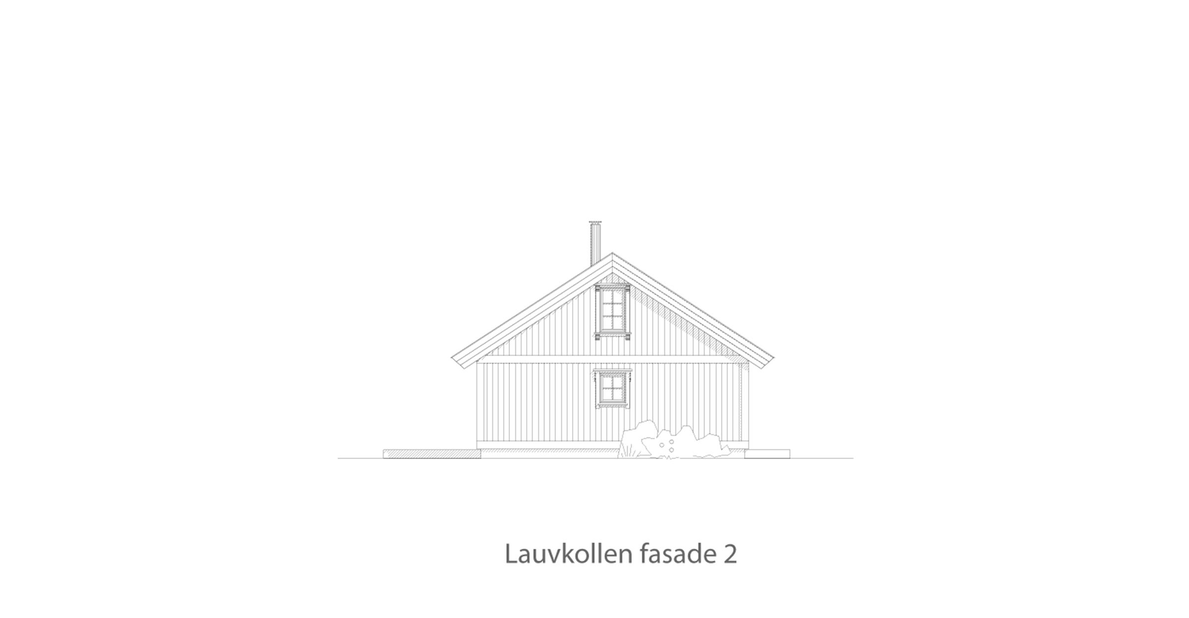 Lauvkollen fasade 2