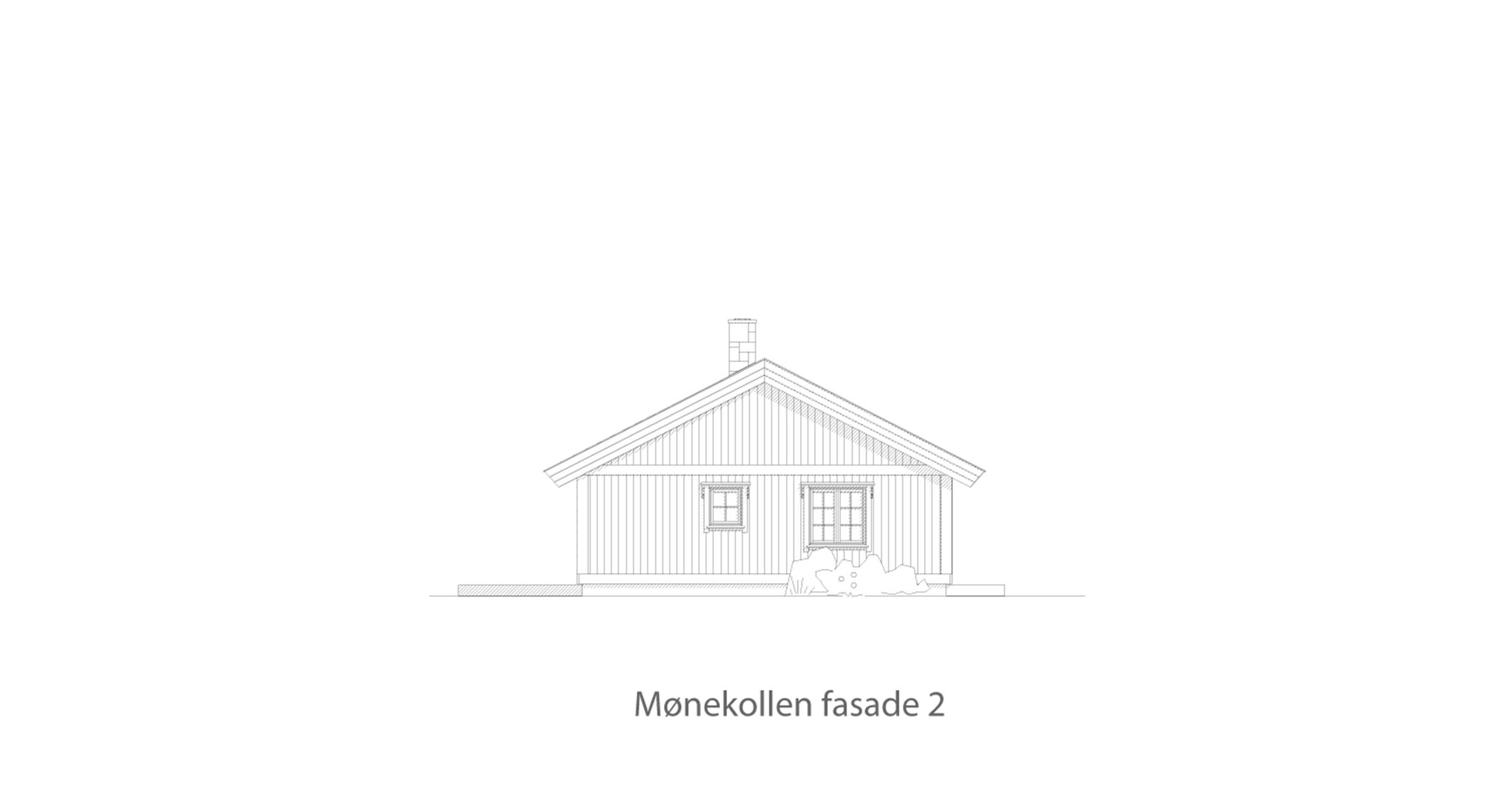 Mønekollen fasade 2