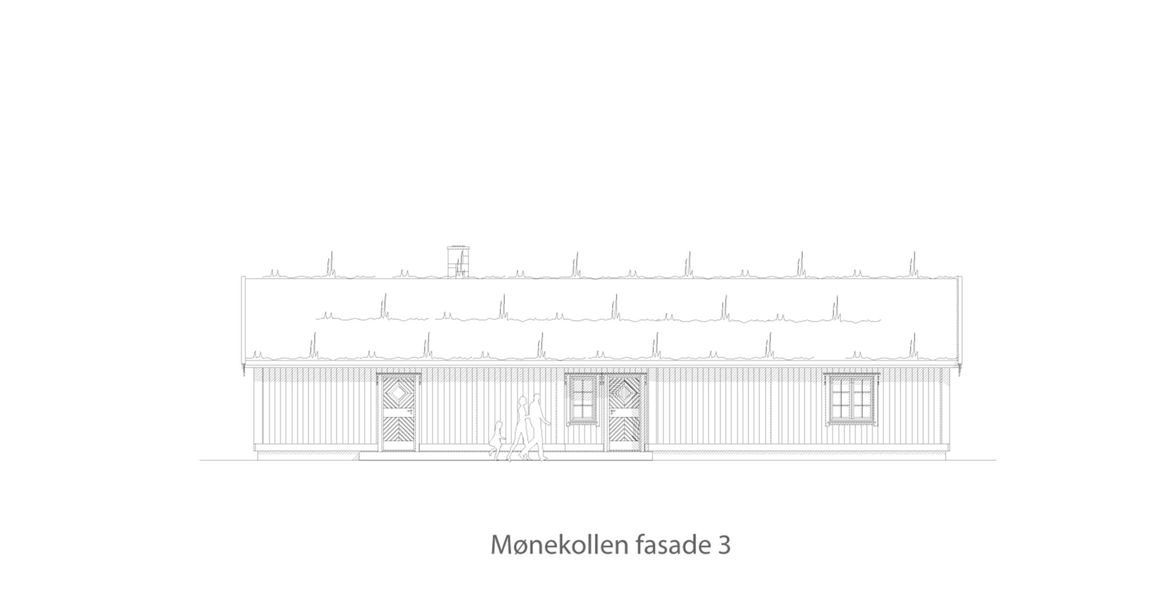 Mønekollen fasade 3