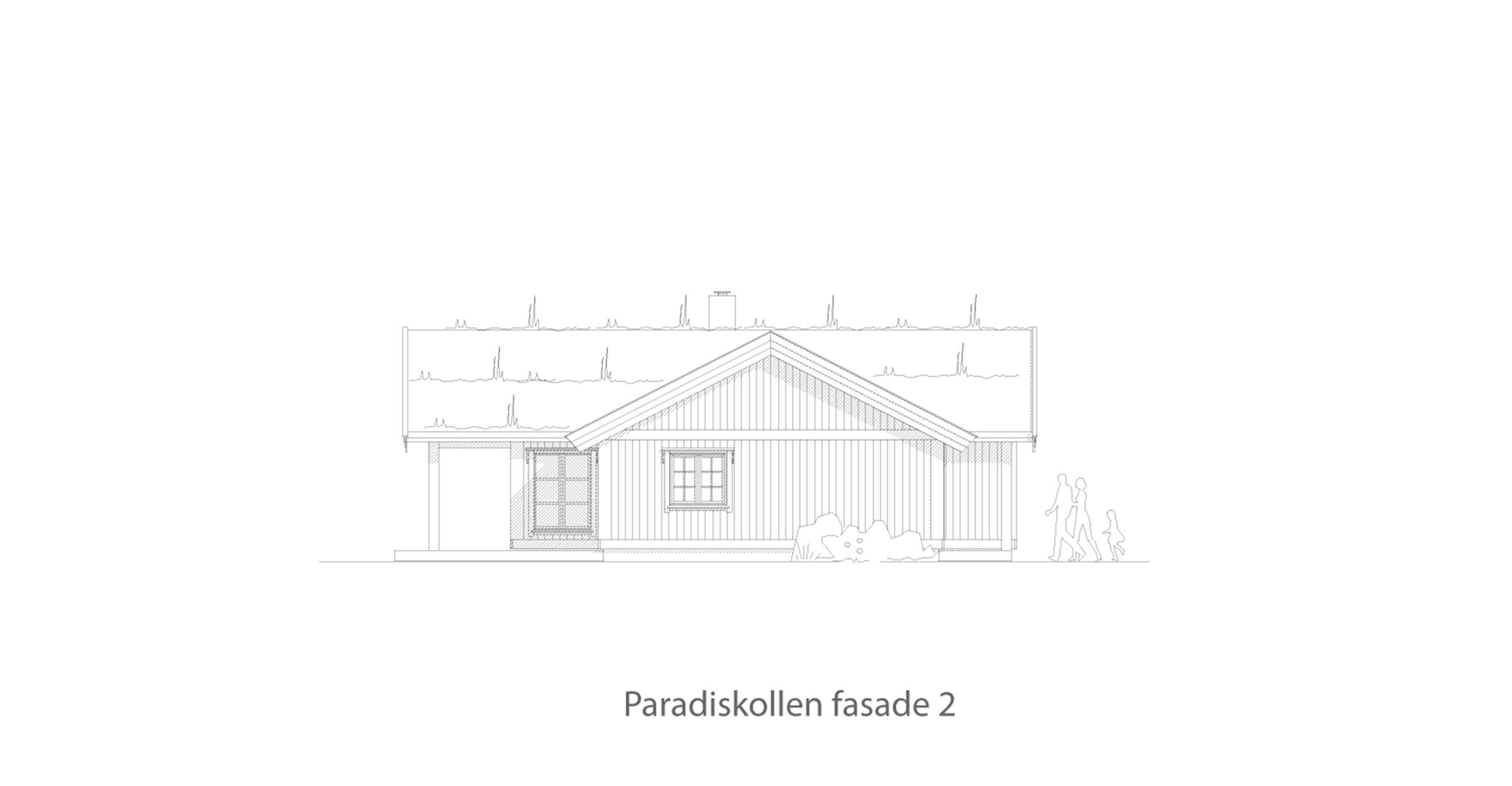 Paradiskollen fasade 2