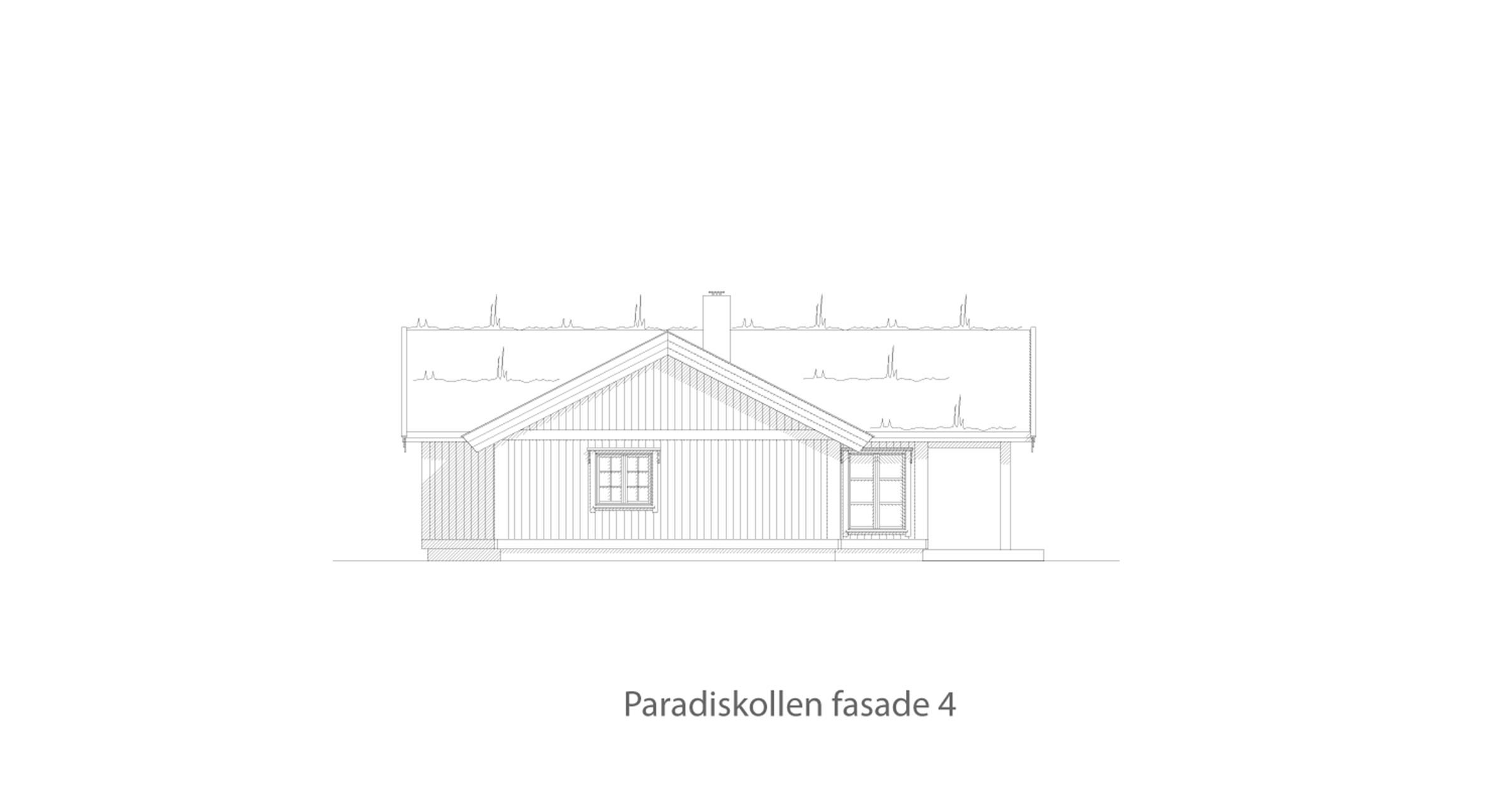 Paradiskollen fasade 4