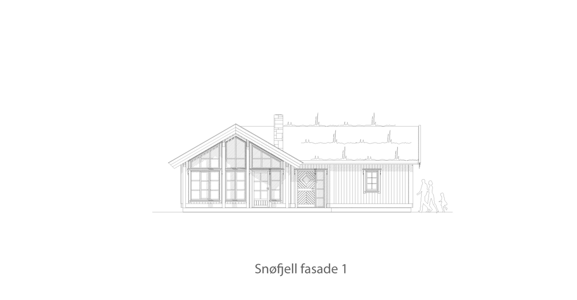 Snøfjell fasade 1