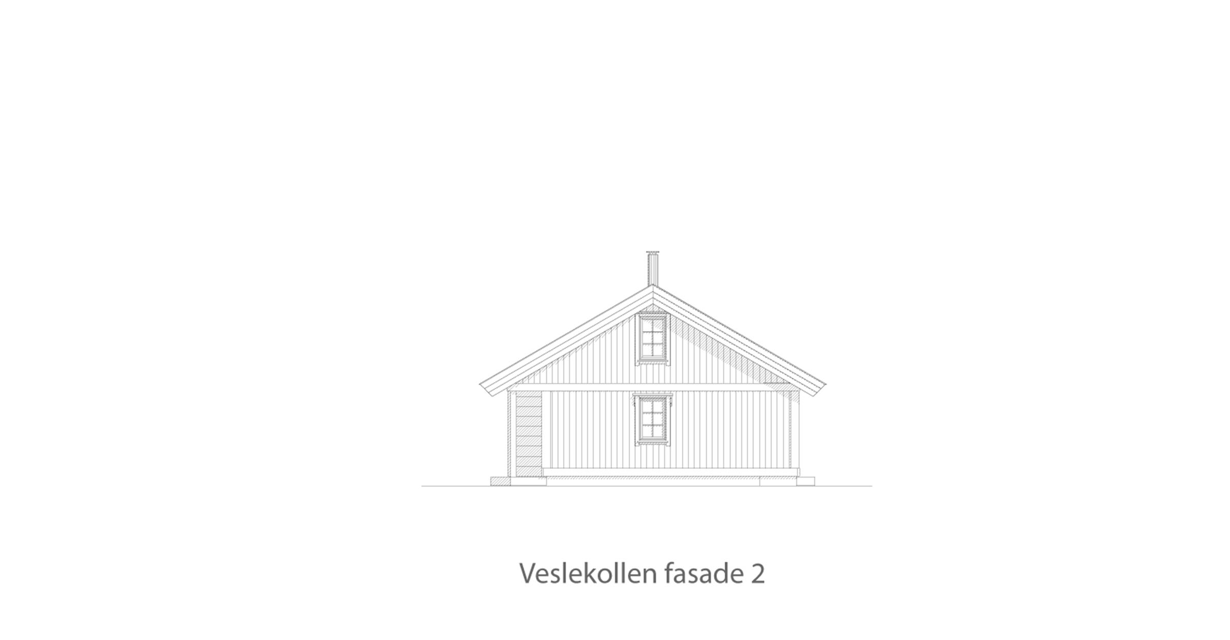 Veslekollen fasade 2