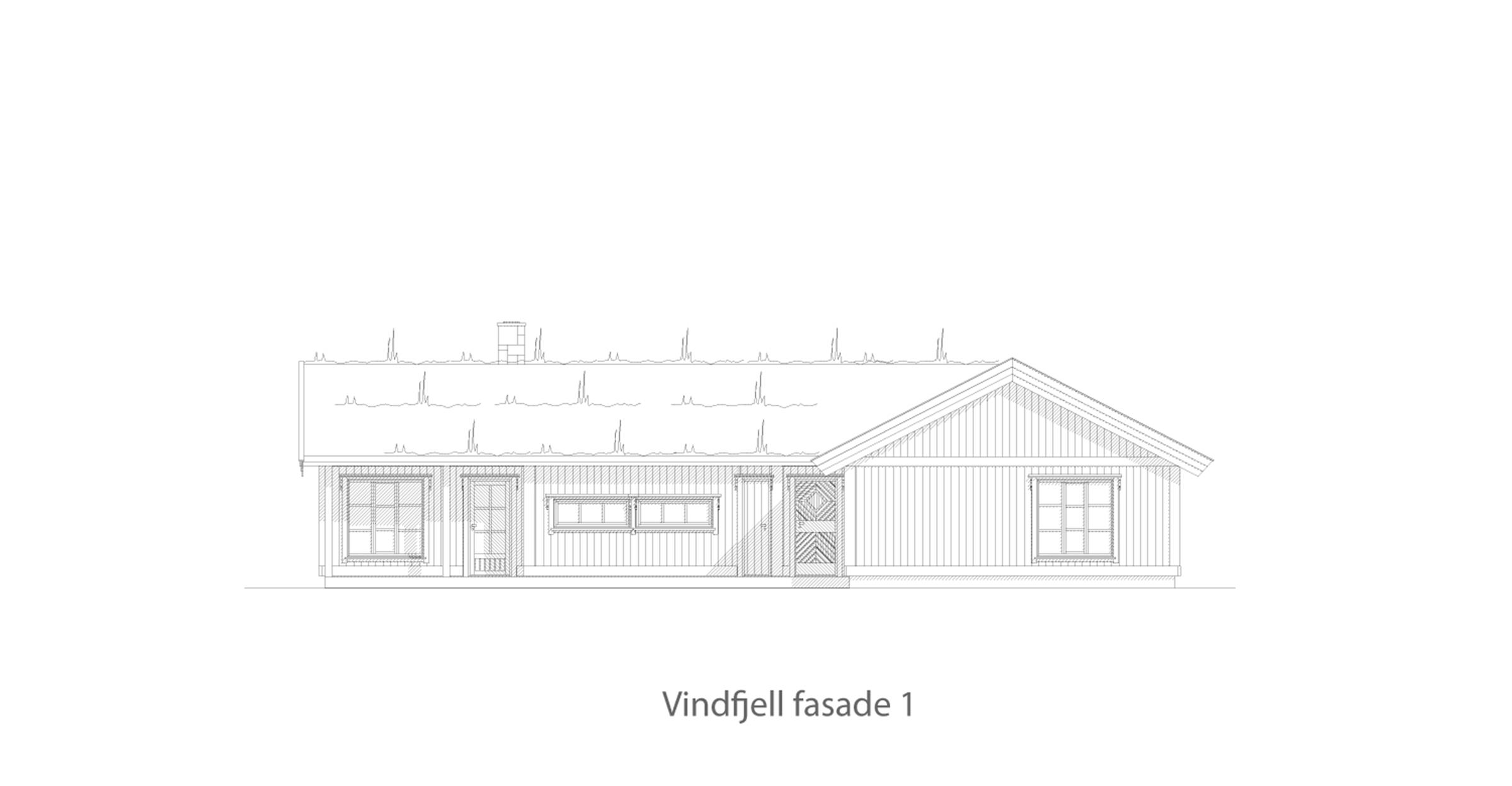 Vindfjell fasade 1